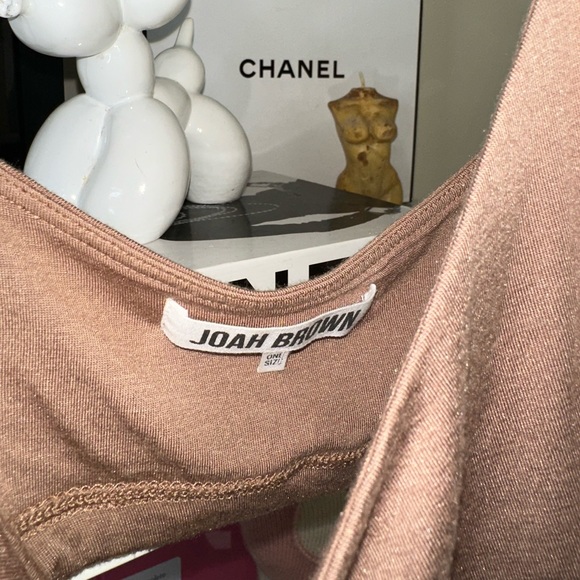 Joah brown cropped cami - Picture 5 of 7